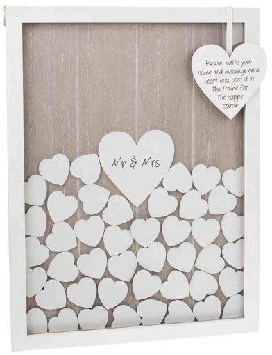 Picture of PROVENCE WEDDING HEART DROP BOX
